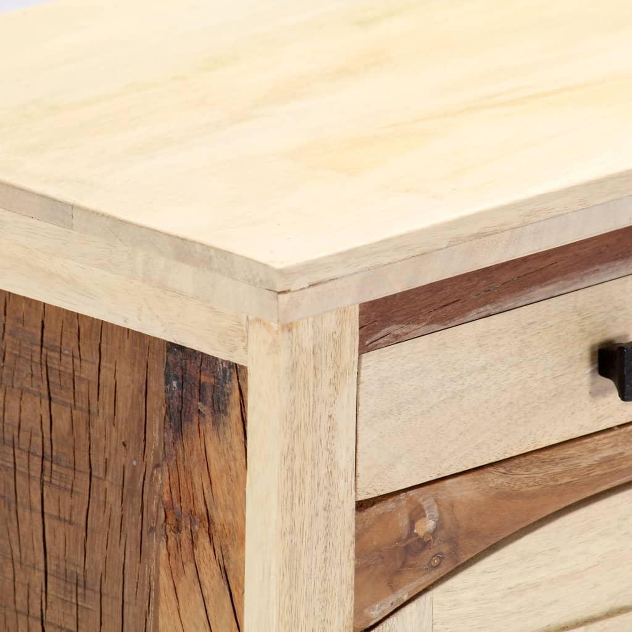 Voir la diapositive 5 : VIDAXL Meuble tv 120 x 30 x 40 cm bois de recuperation massif