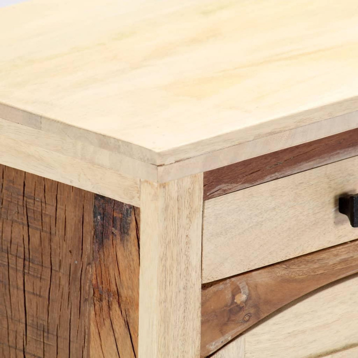 VIDAXL Meuble TV 120 x 30 x 40 cm Bois de recuperation massif