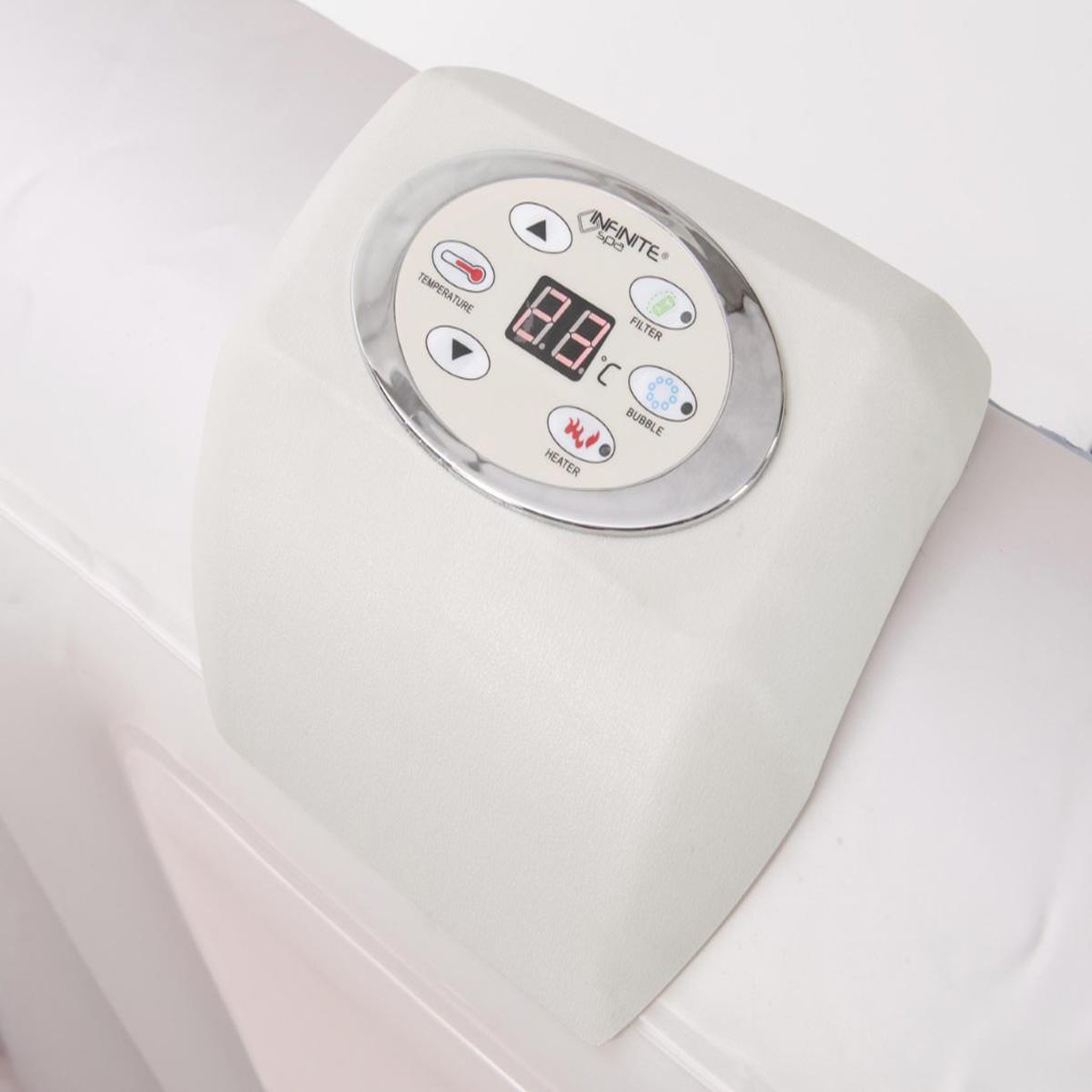 Voir la diapositive 5 : INFINITE SPA Spa gonflable champion carré bulles 6 places + accessoires offerts - infinite spa