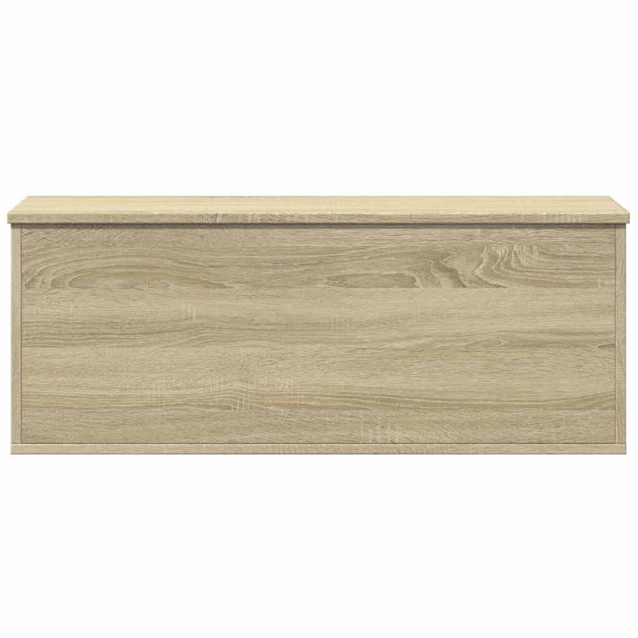 Voir la diapositive 4 : VIDAXL Boîte de rangement chene sonoma 90x35x35 cm bois d'ingenierie