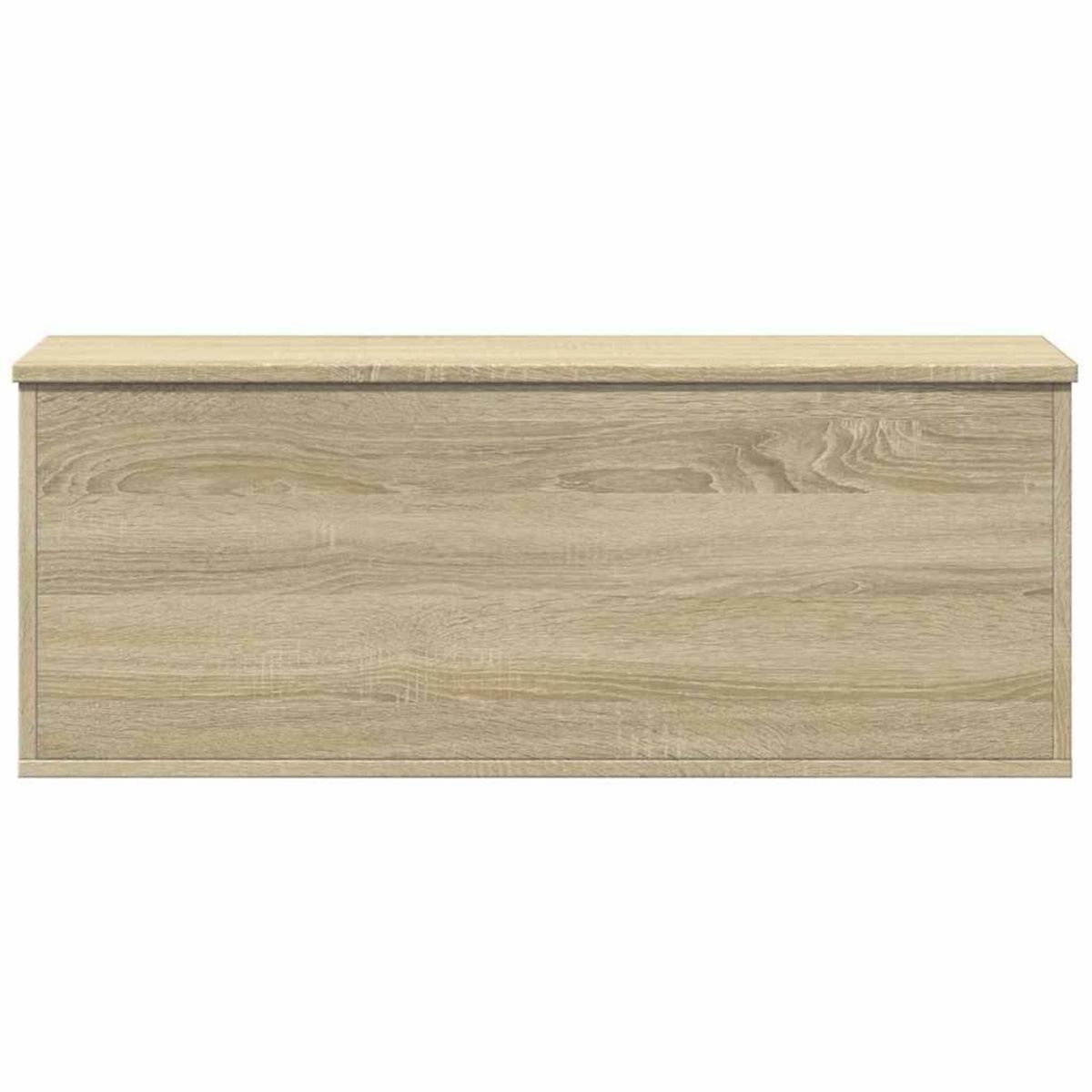 VIDAXL Boîte de rangement chene sonoma 90x35x35 cm bois d'ingenierie