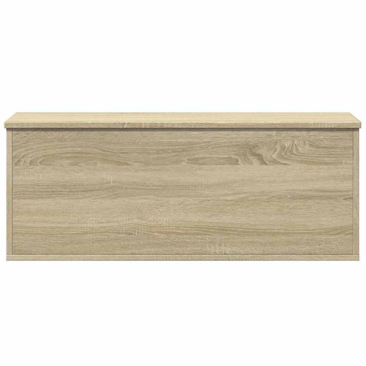 VIDAXL Boîte de rangement chene sonoma 90x35x35 cm bois d'ingenierie
