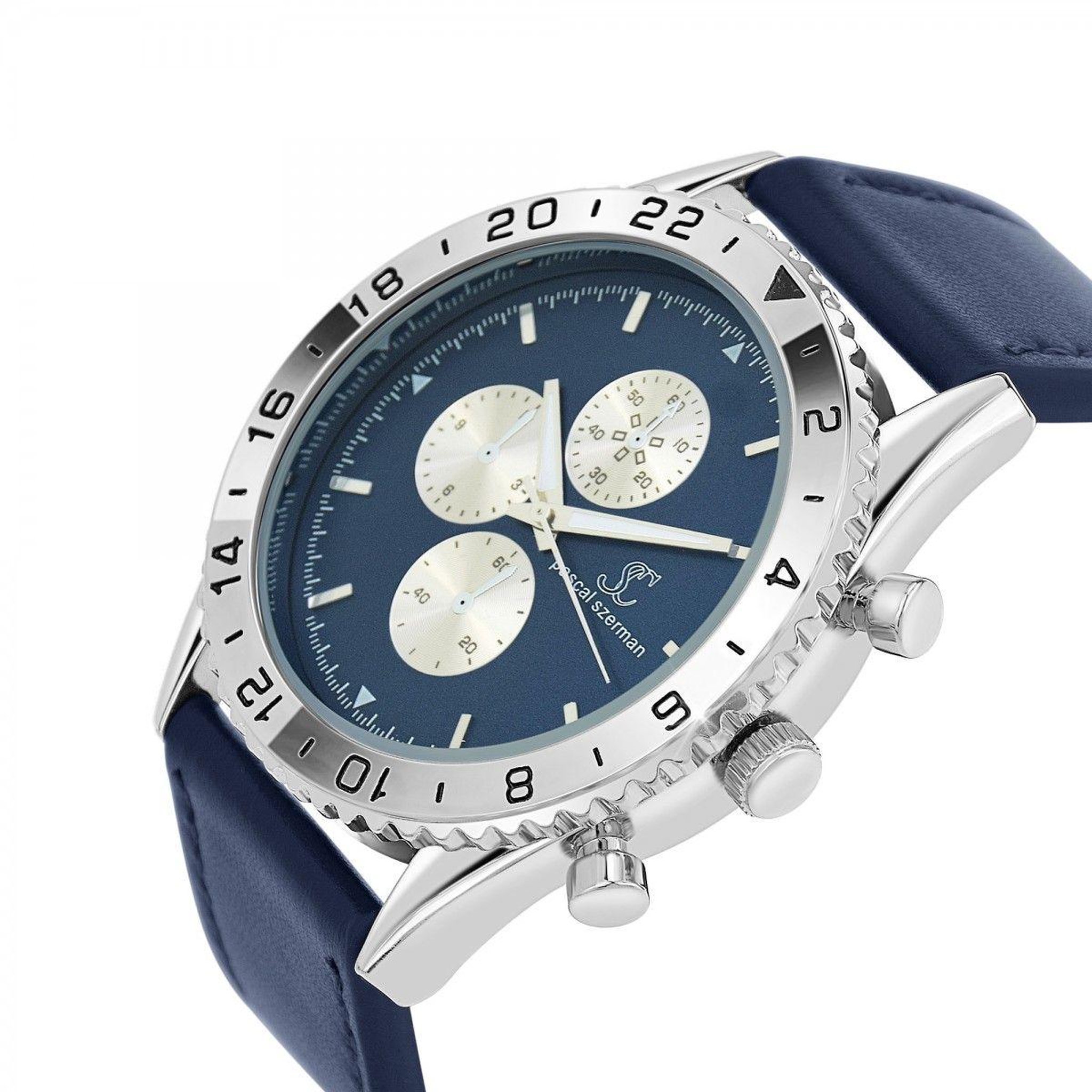Voir la diapositive 3 : SC CRYSTAL Montre homme quartz par Pascal Szerman
