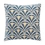 Voir la diapositive 1 : ATMOSPHERA Housse de coussin chenille Art Déco 40x40 cm