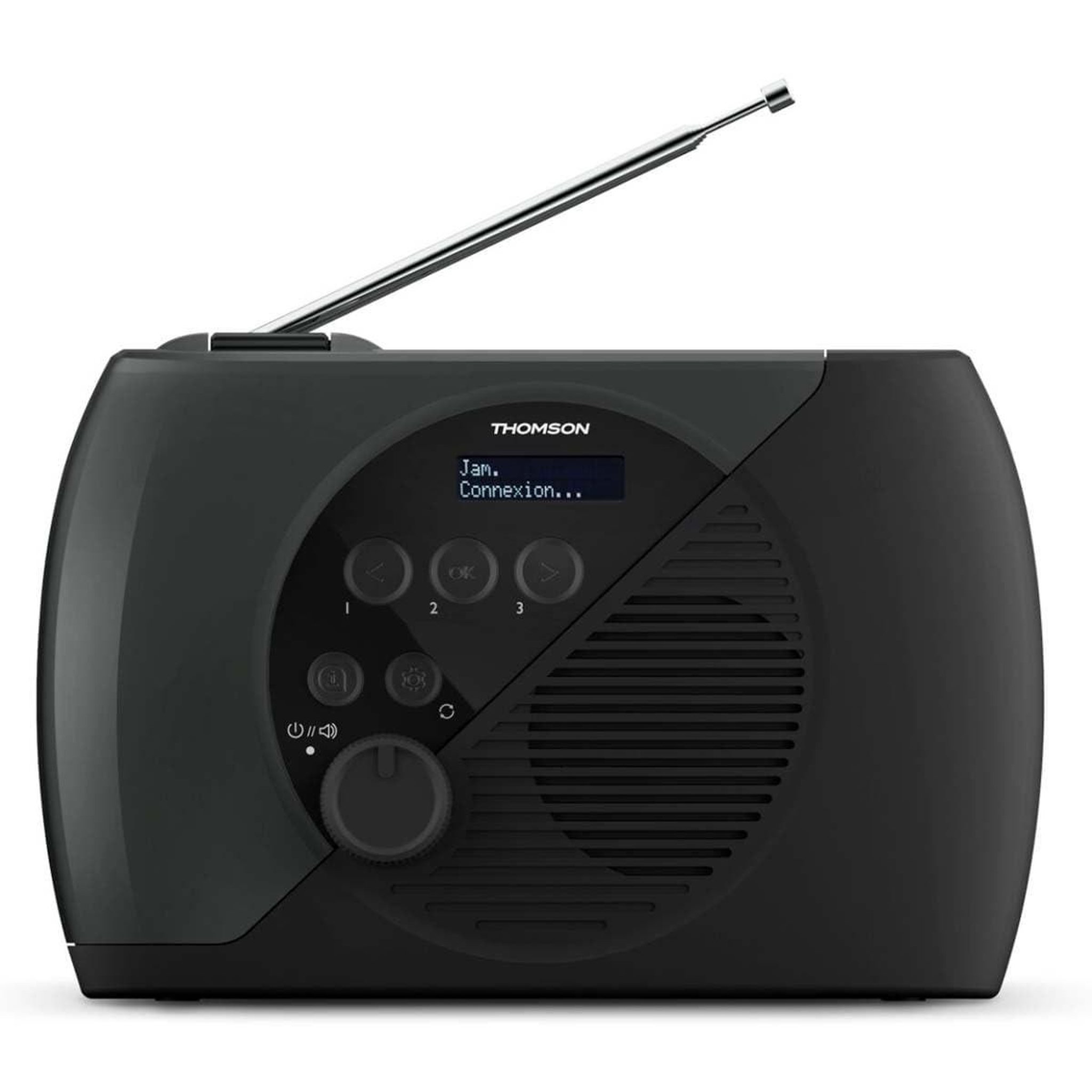 Voir la diapositive 3 : THOMSON Thomson RT350DAB Radio Portable DAB+ et FM - Noir/Gris