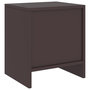 Voir la diapositive 5 : VIDAXL Tables de chevet 2 pcs Marron fonce 35x30x40 cm Bois de pin