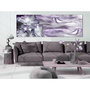 Voir la diapositive 2 : Paris Prix Tableau  Lilies & Waves Narrow Pale Violet