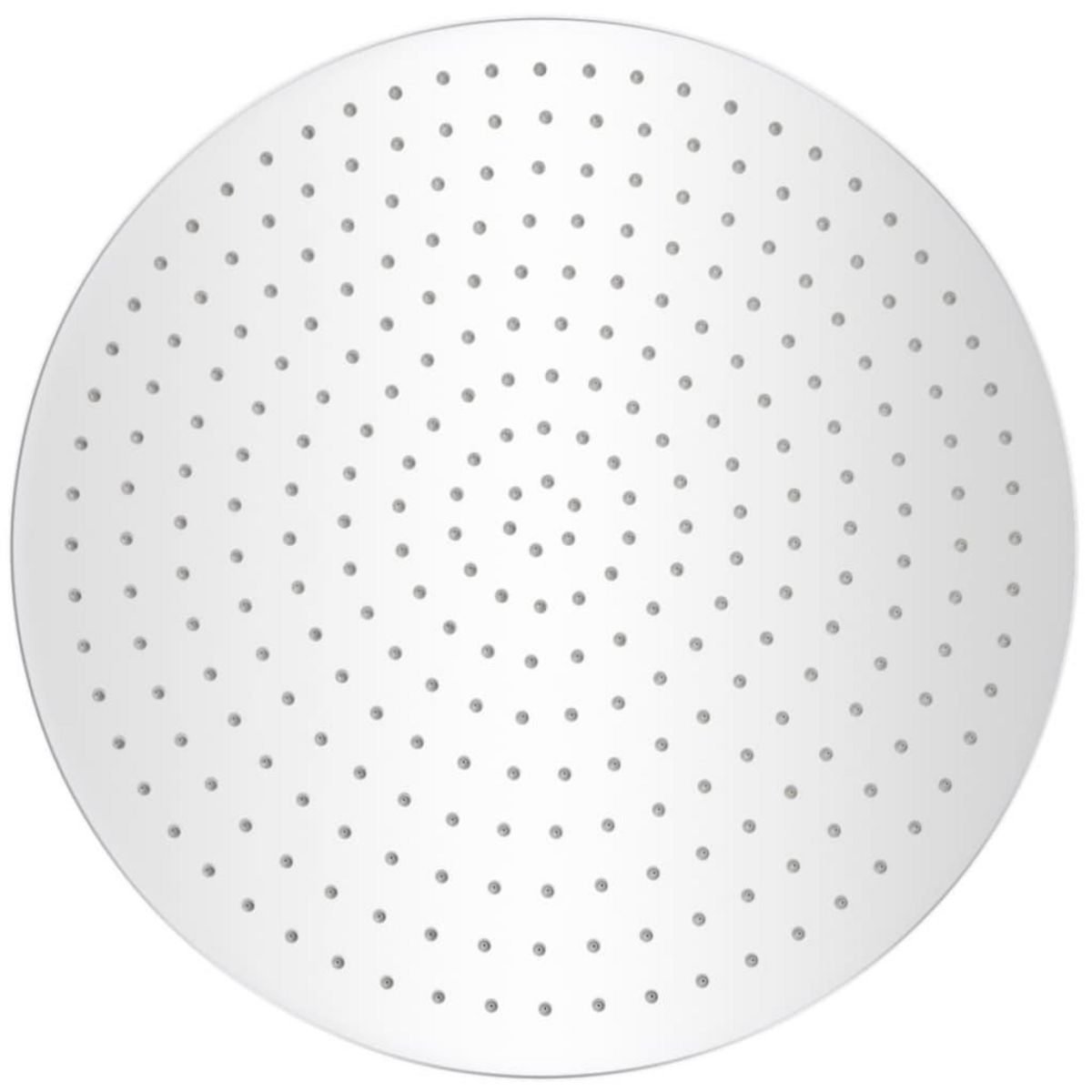 VIDAXL Tete de douche plongeante ronde en acier inoxydable 50 cm