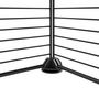 Voir la diapositive 3 : VIDAXL Cage animaux de compagnie a 20 panneaux et porte Noir 35x35 cm