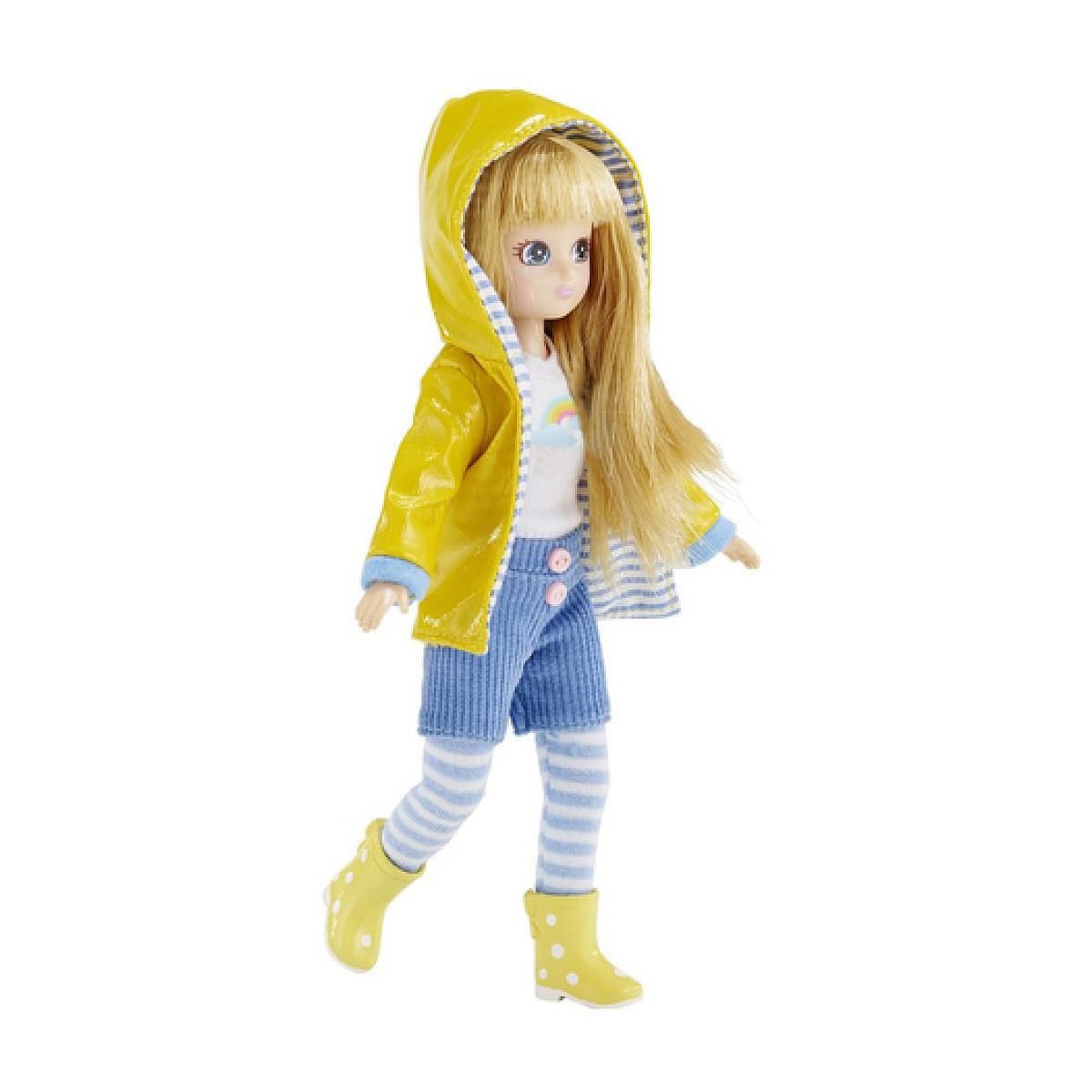 BIGJIGS Poupee Lottie Muddy Puddles  and  Superhero Clothes