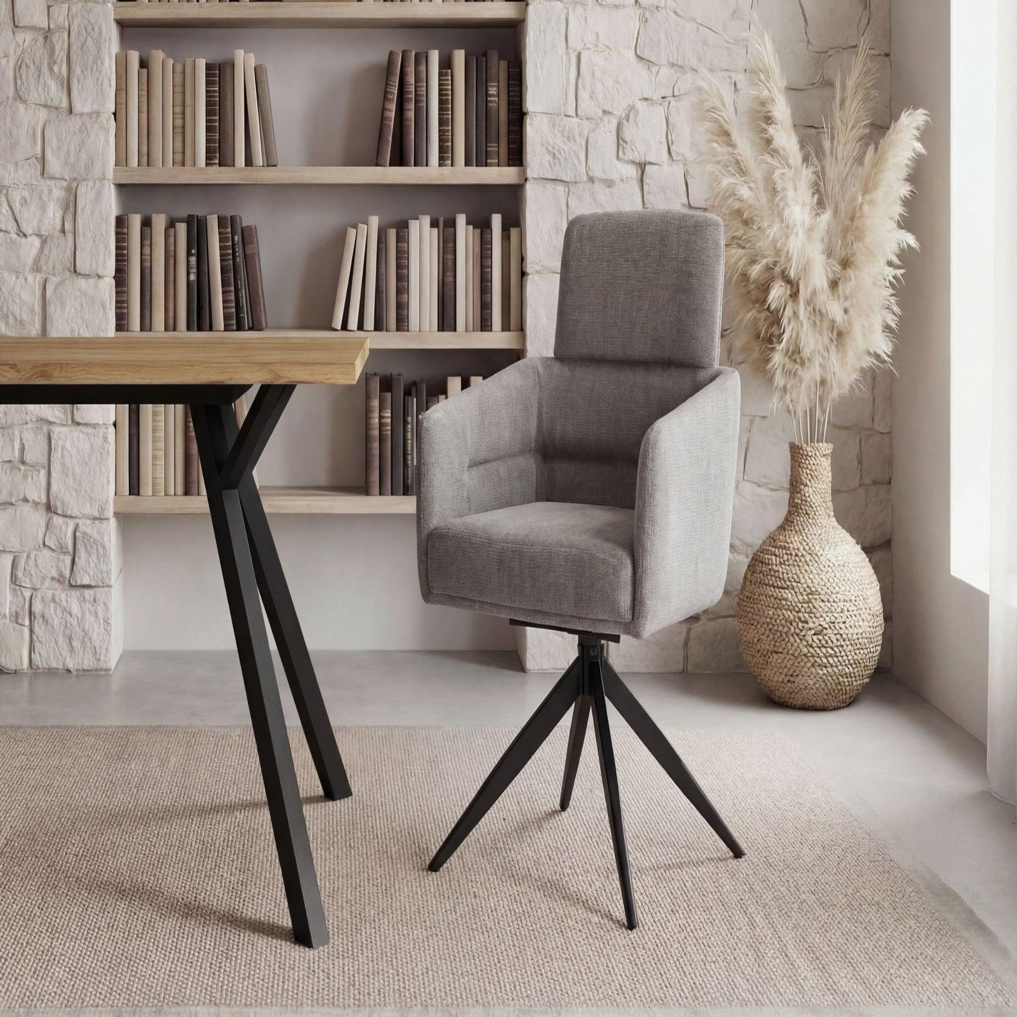 Voir la diapositive 2 : CASANOVA PARIS Arlo - lot de 2 chaises pieds en métal noir