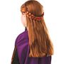 Voir la diapositive 2 : RUBIES Panoplie déguisement + tresse Anna taille 7/8 ans - La reine des neiges