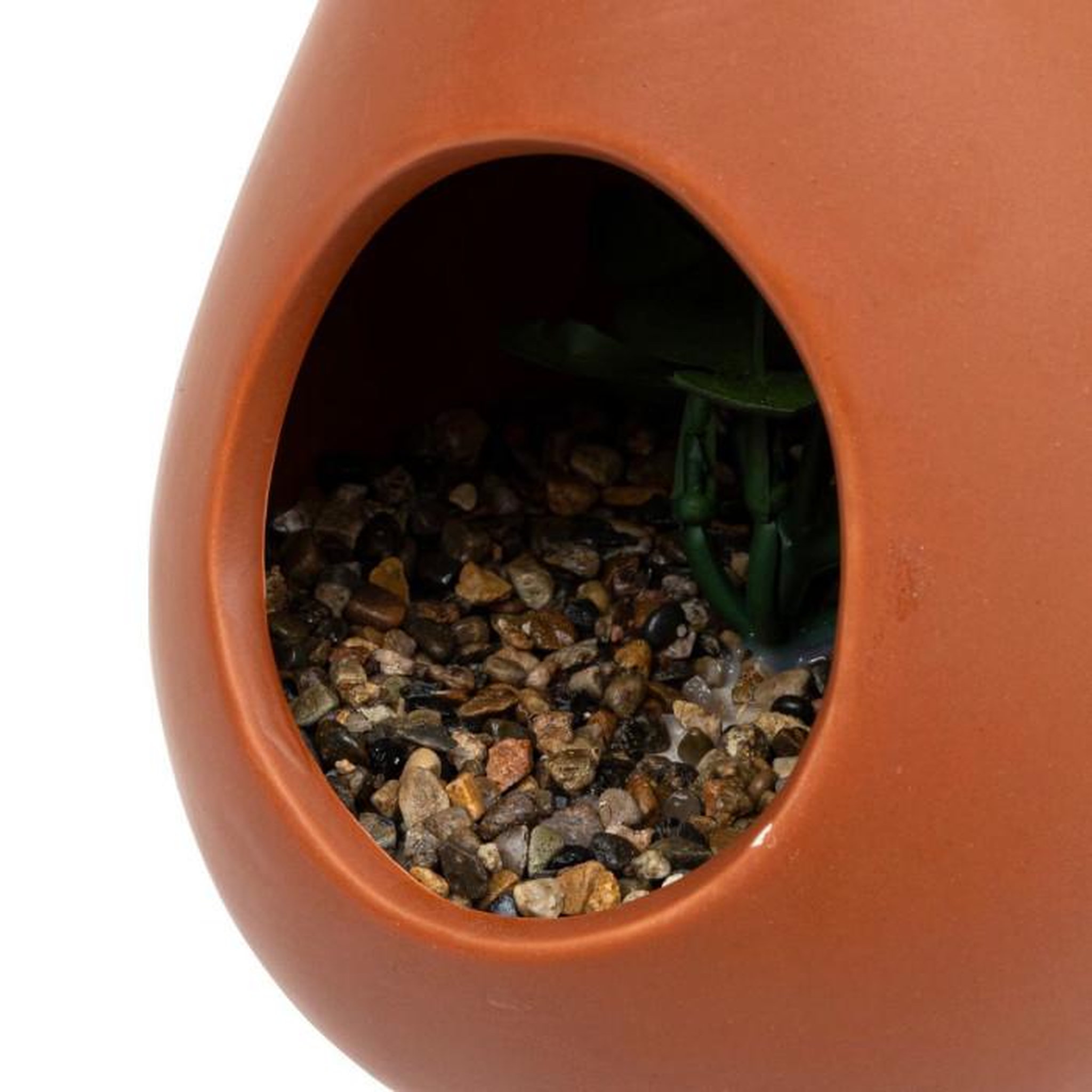 Voir la diapositive 3 : ATMOSPHERA Plante Artificielle Suspendue  Be Vintage  60cm Marron