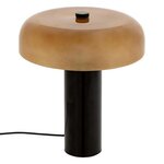 ATMOSPHERA Lampe à Poser Cylindre en Verre  Jody  37cm Ambre