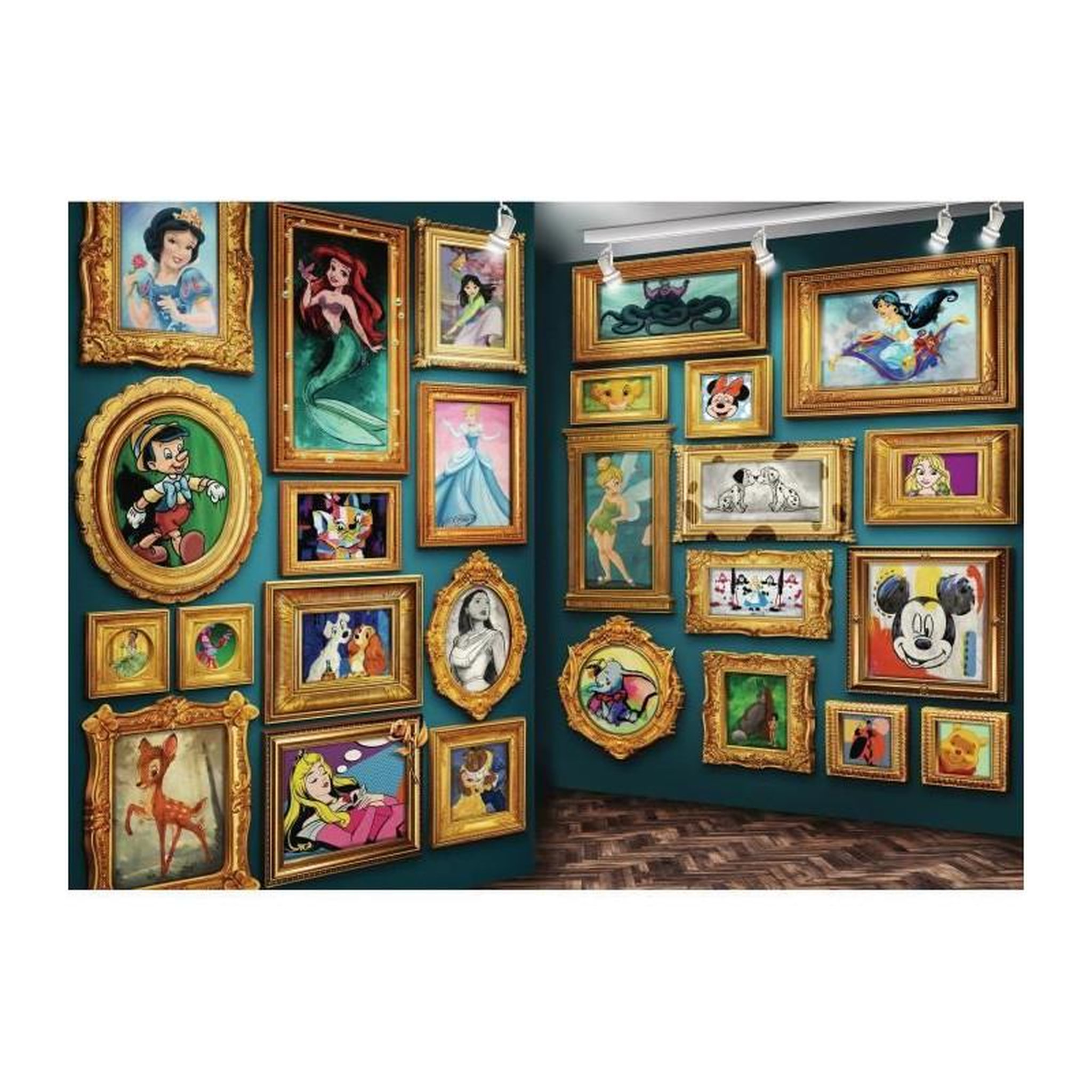 Voir la diapositive 3 : RAVENSBURGER Puzzle 9000 pièces – Disney Le Musée Disney – Puzzle adulte collection – Dès 14 ans – Ravensburger