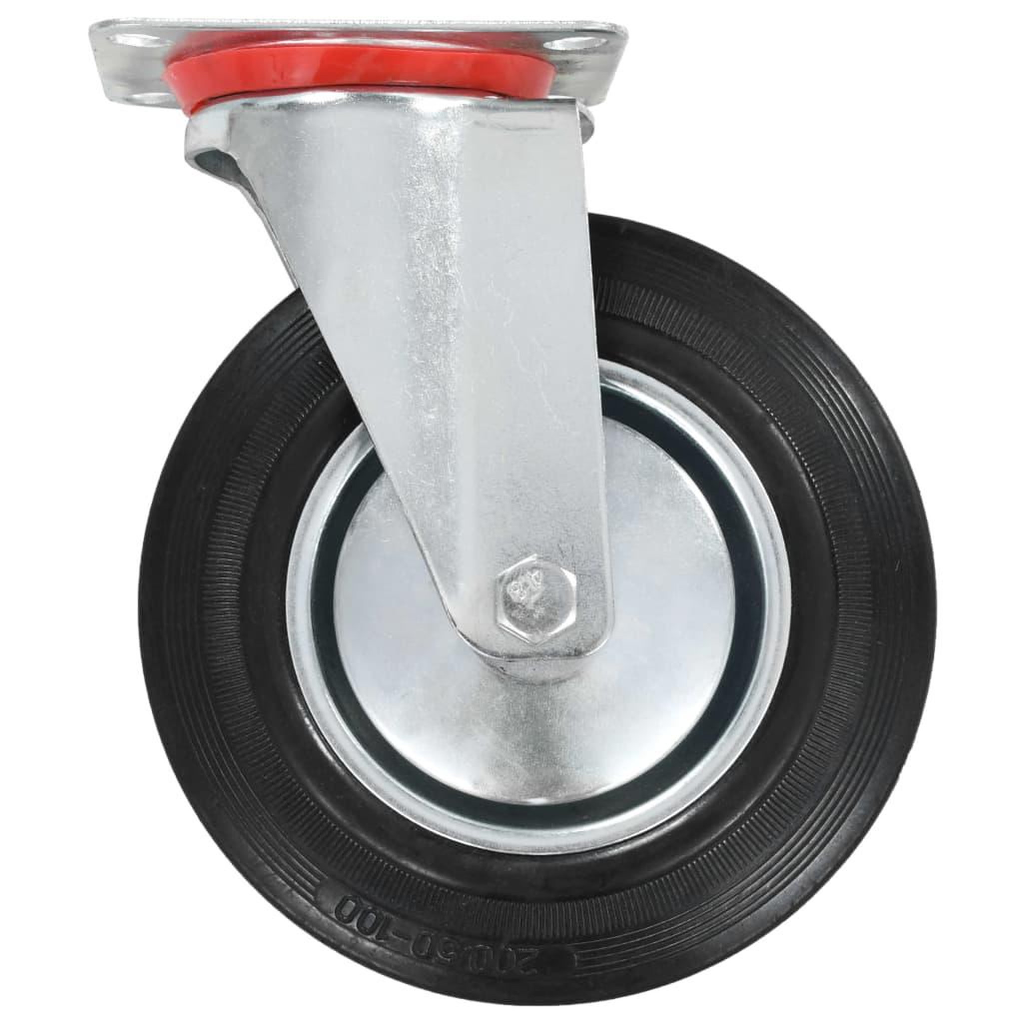 Voir la diapositive 4 : VIDAXL Roulettes pivotantes 4 pcs 200 mm
