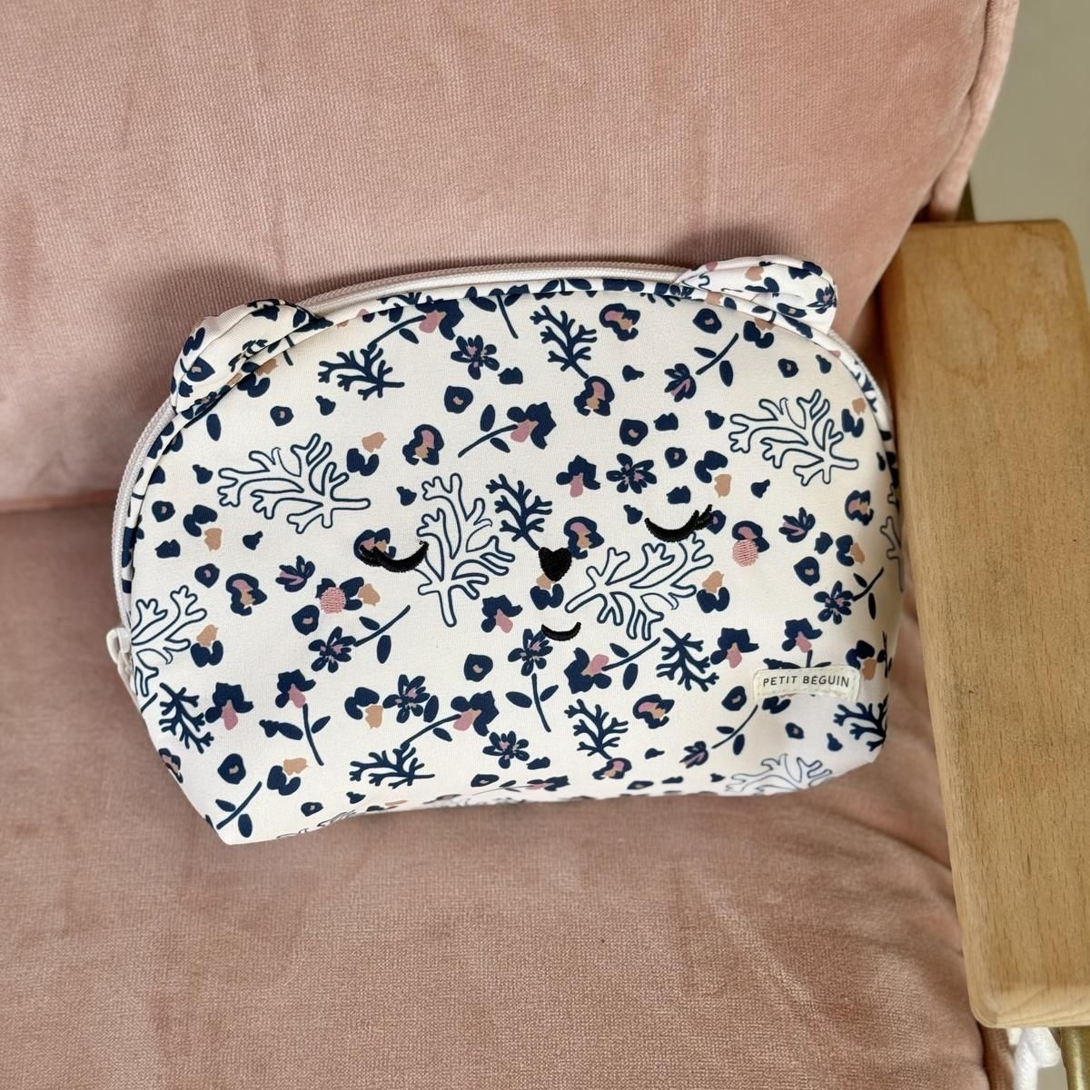 Petit Béguin Trousse d'école enfant Céleste