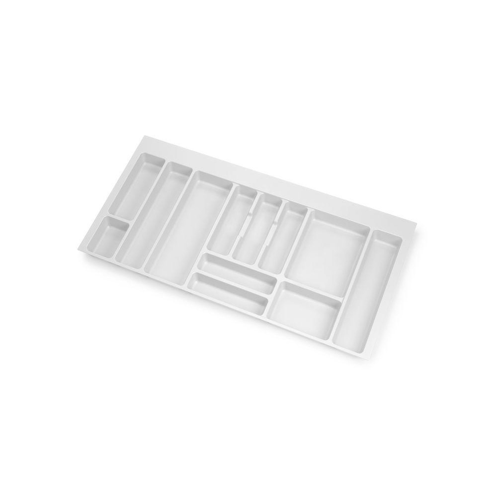 EMUCA SRL Range-couvert Optima Vertex/Concept 500mm (Panneau 16mm), Module 1.000 mm, blanc