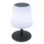 Lumisky Lampe de table solaire STANDY TINY SOLAR Blanc Acier H25cm