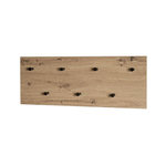 Paris Prix Patère Murale Double  Miranda  80cm Chêne & Noir