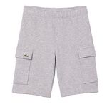 Lacoste Short  Garçon Lacoste Cotton. Coloris disponibles : Gris