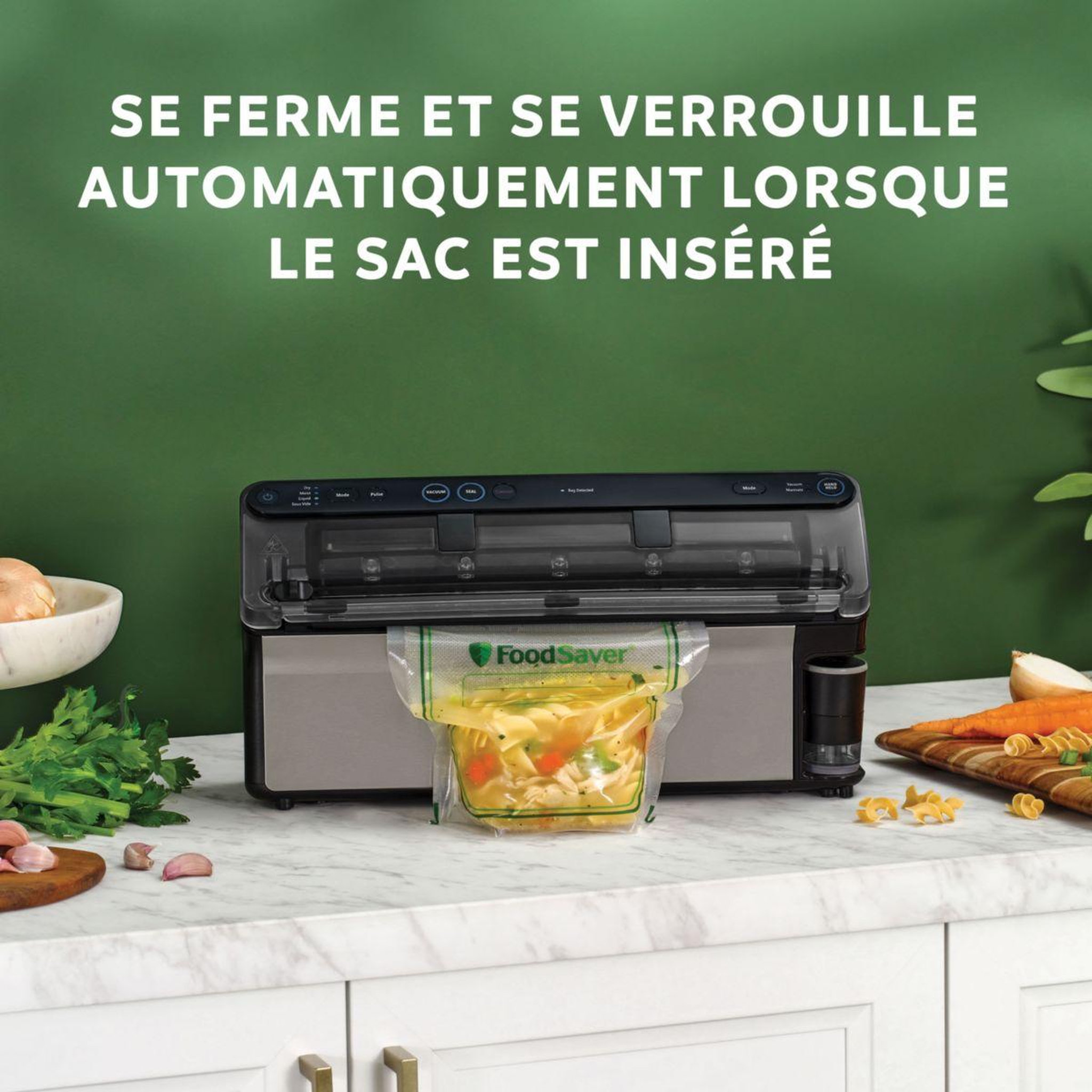 Voir la diapositive 5 : FOODSAVER Machine sous vide vs5910x