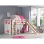 Voir la diapositive 6 : Paris Prix Pack - Lit Enfant, Tente, 3 Pochettes & Tunnel  Pino Princesse  Naturel