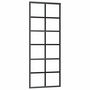 Voir la diapositive 4 : VIDAXL Porte coulissante avec kit de quincaillerie 76x205 cm Verre ESG