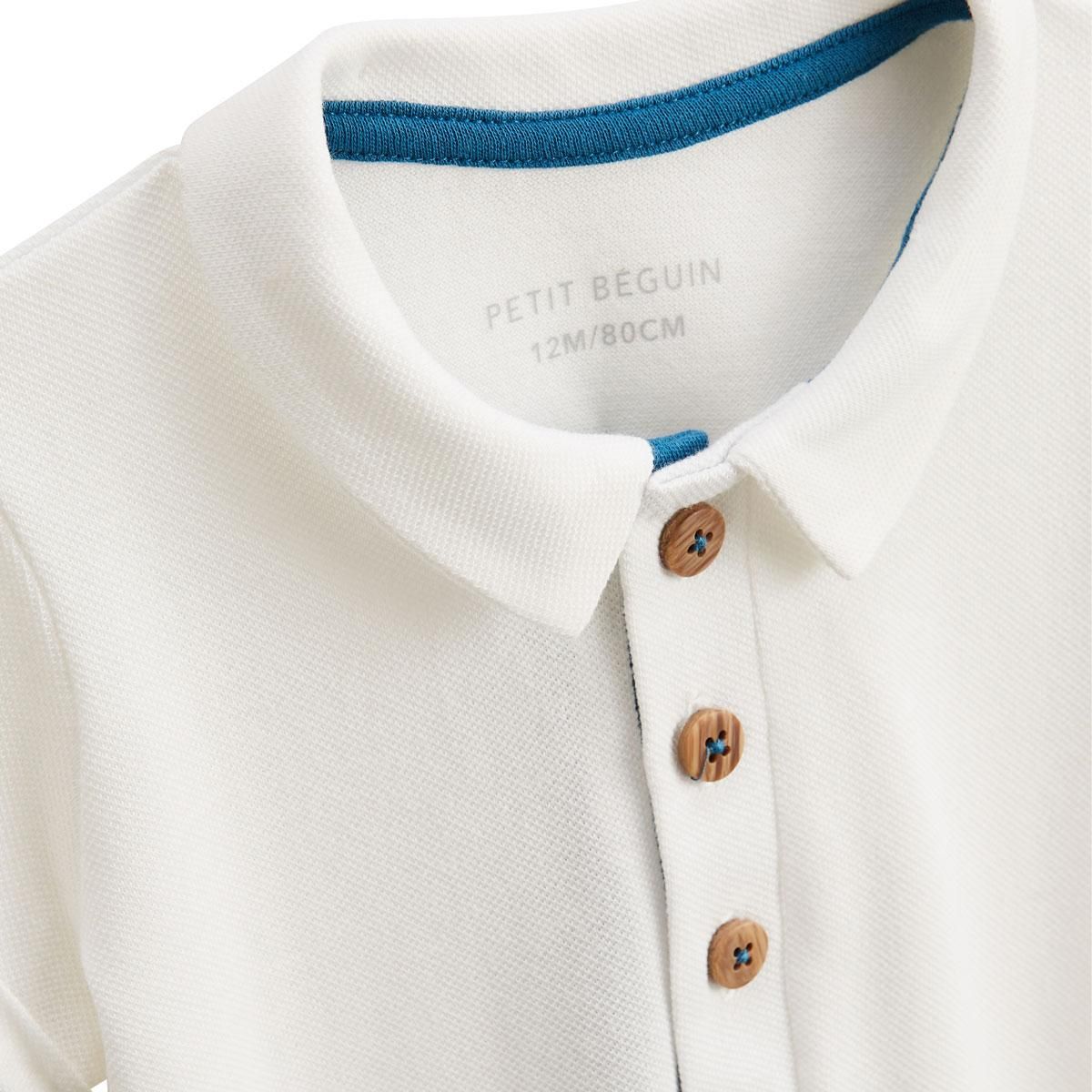 Petit Béguin Ensemble bébé t-shirt et short Magic Ocean