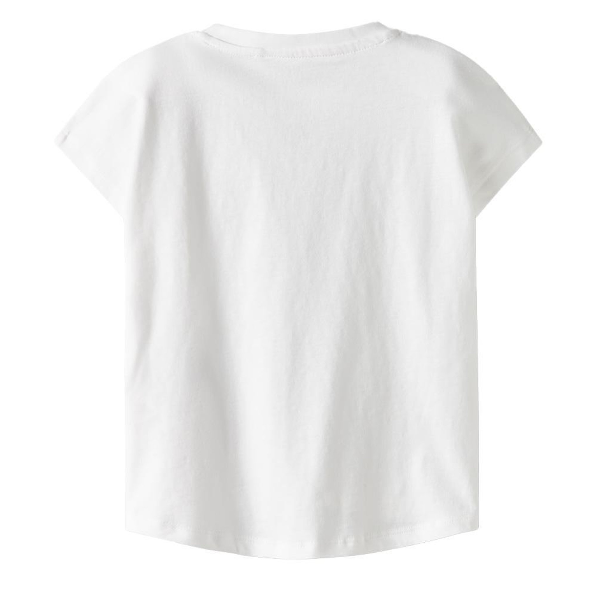 Voir la diapositive 2 : NAME IT T-Shirt Blanc Fille Name it Capsl