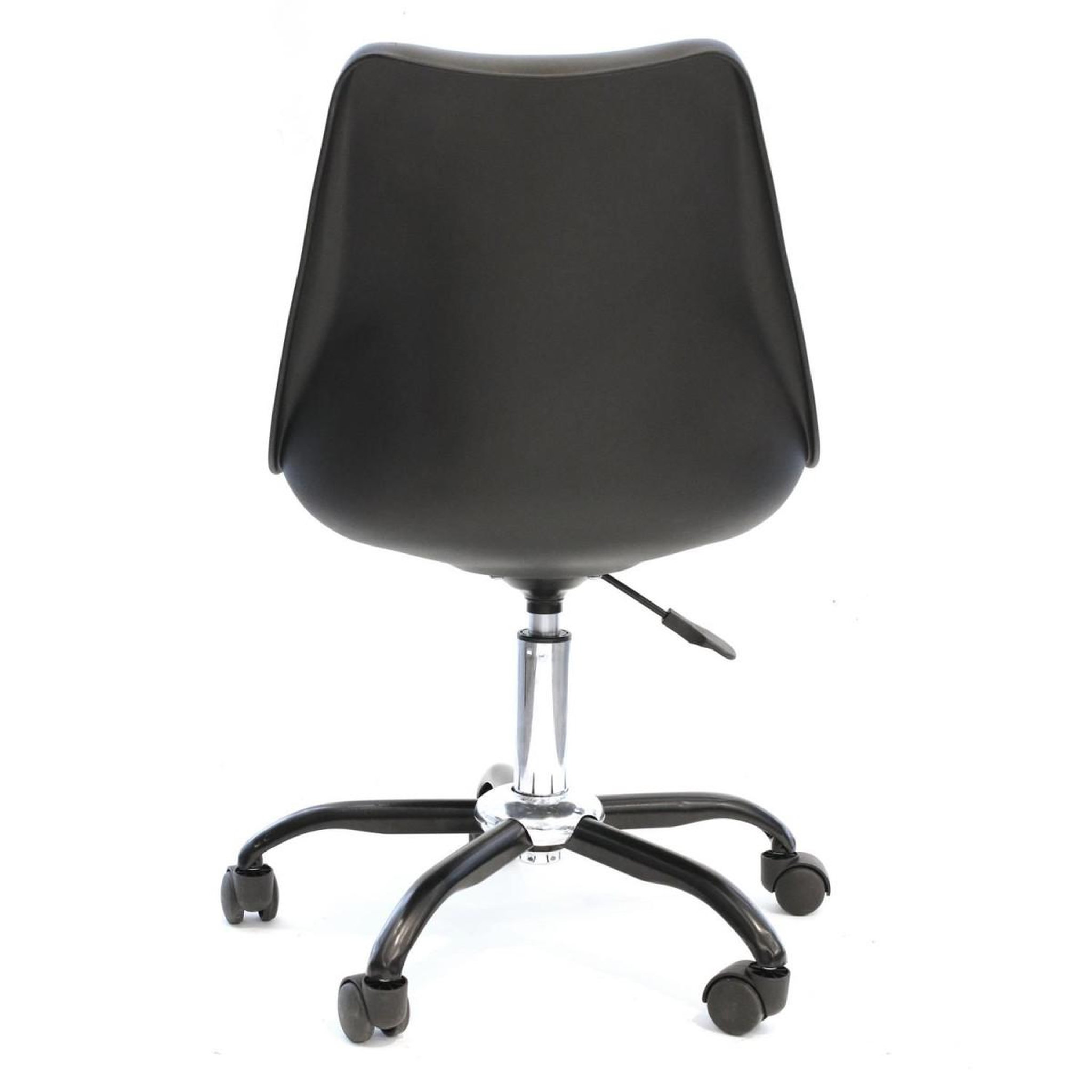 Voir la diapositive 4 : The Home Deco Factory Chaise de bureau design  kiruna  92cm noir