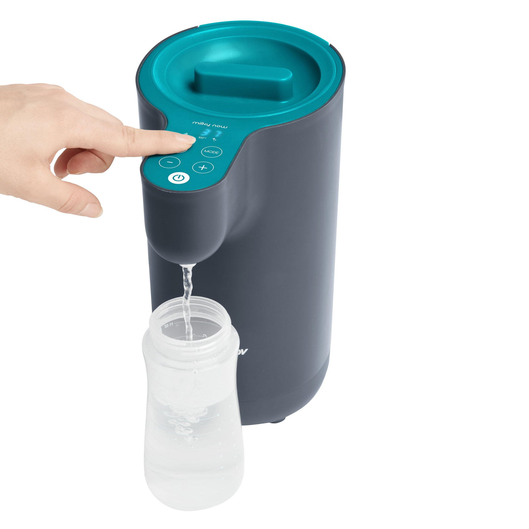 Voir la diapositive 2 : BABYMOOV Préparateur de biberons Milky Now