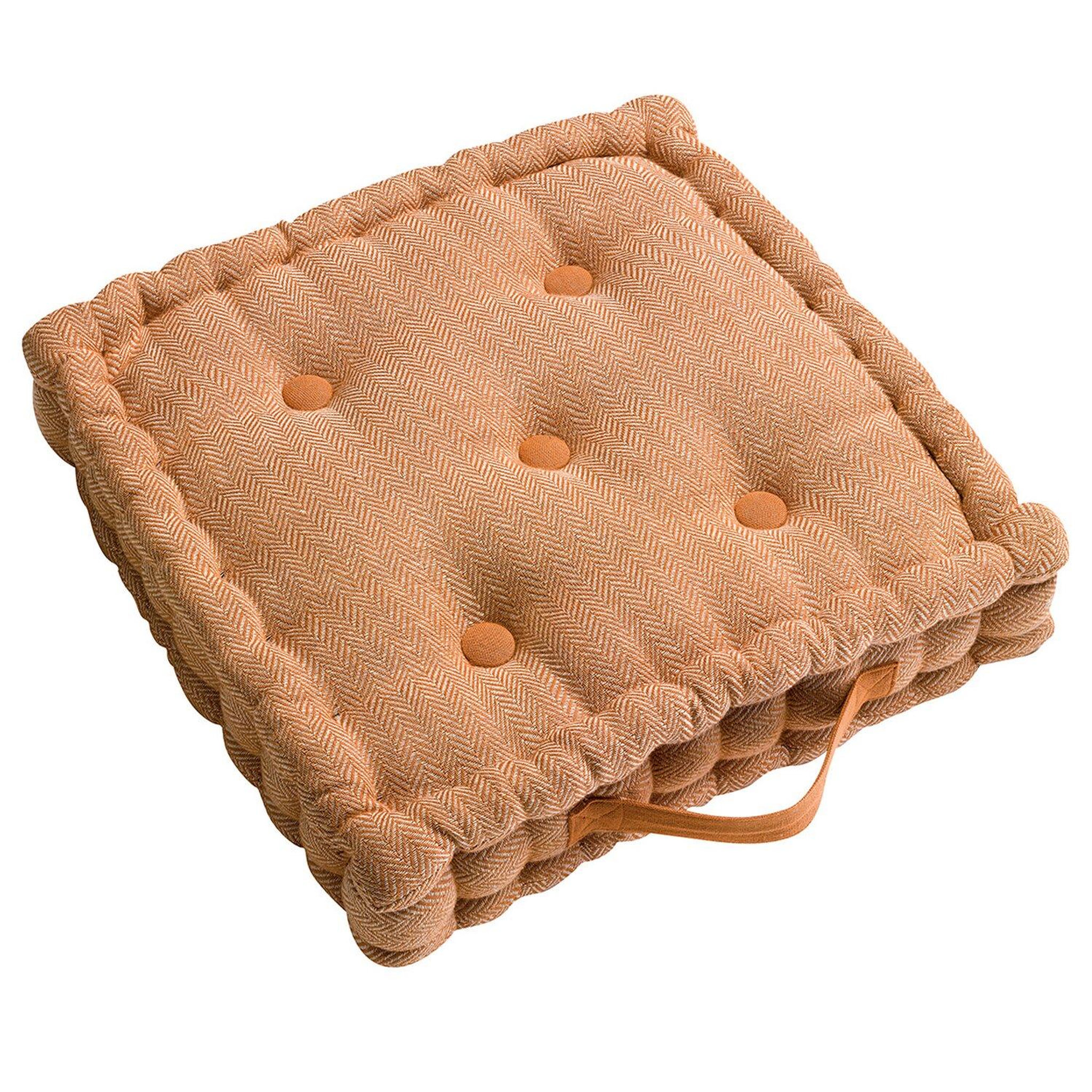Voir la diapositive 1 : Les Ateliers du Linge Coussin matelas 100% coton 170g pika