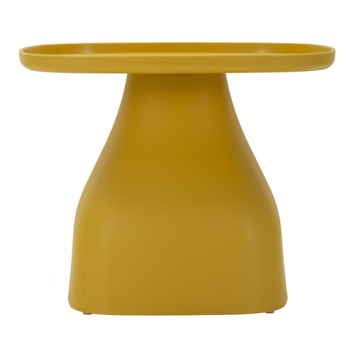 Paris Prix Table d'Appoint Carrée  Gea  38cm Jaune
