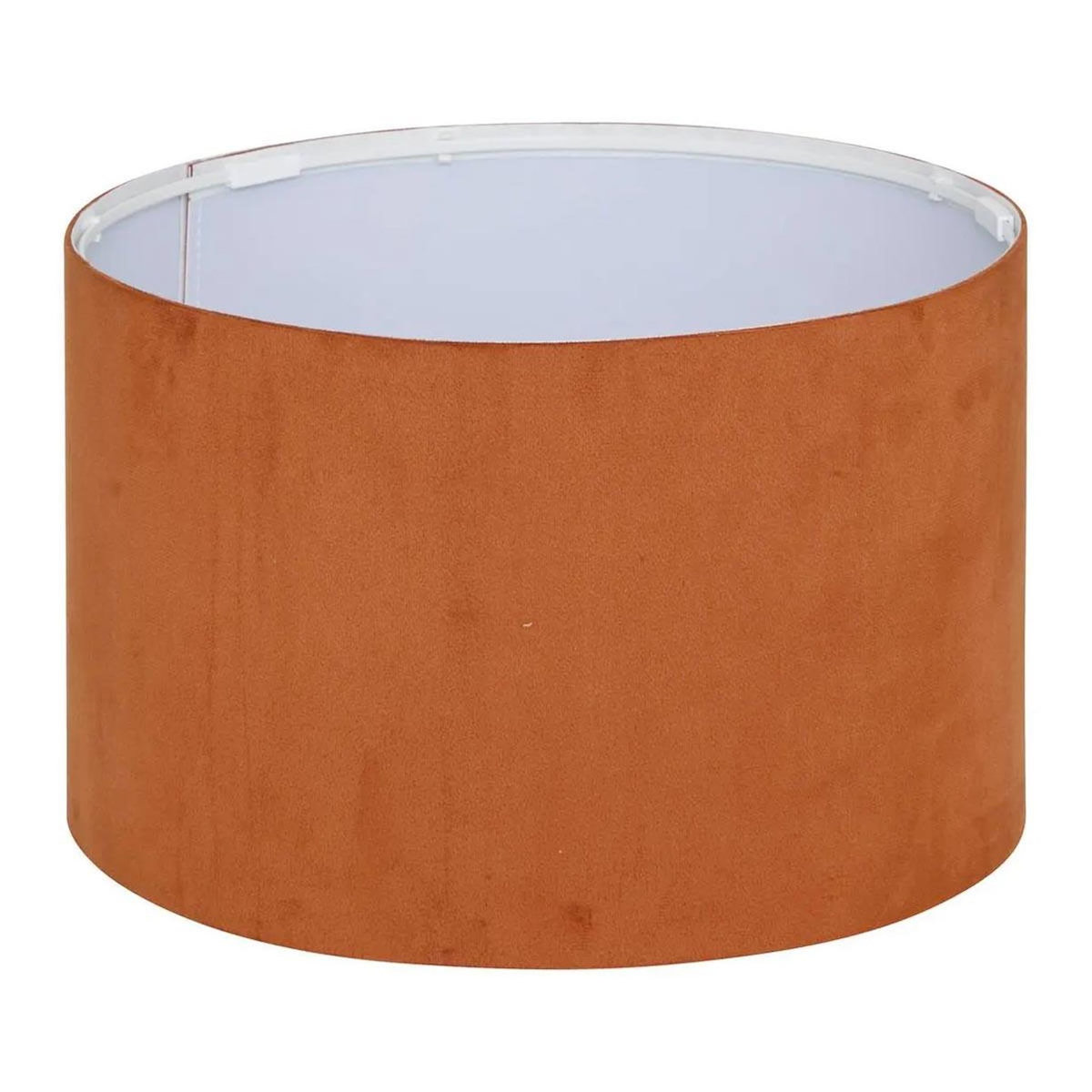ATMOSPHERA Abat-Jour en Velours  Beline  30cm Terracotta