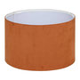 Voir la diapositive 1 : ATMOSPHERA Abat-Jour en Velours  Beline  30cm Terracotta