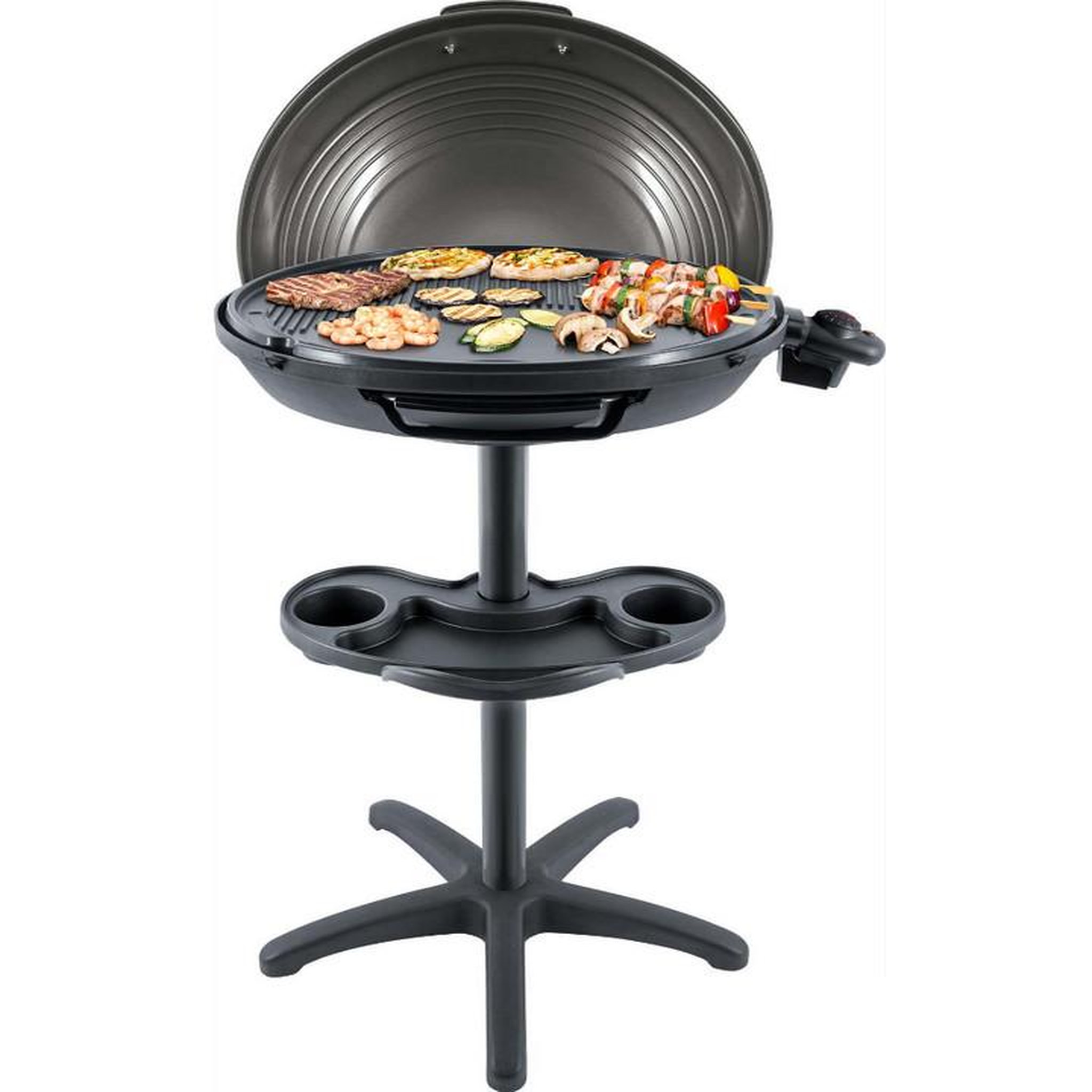 Voir la diapositive 3 : STEBA Barbecue électrique sur pieds 2000w noir - VG325