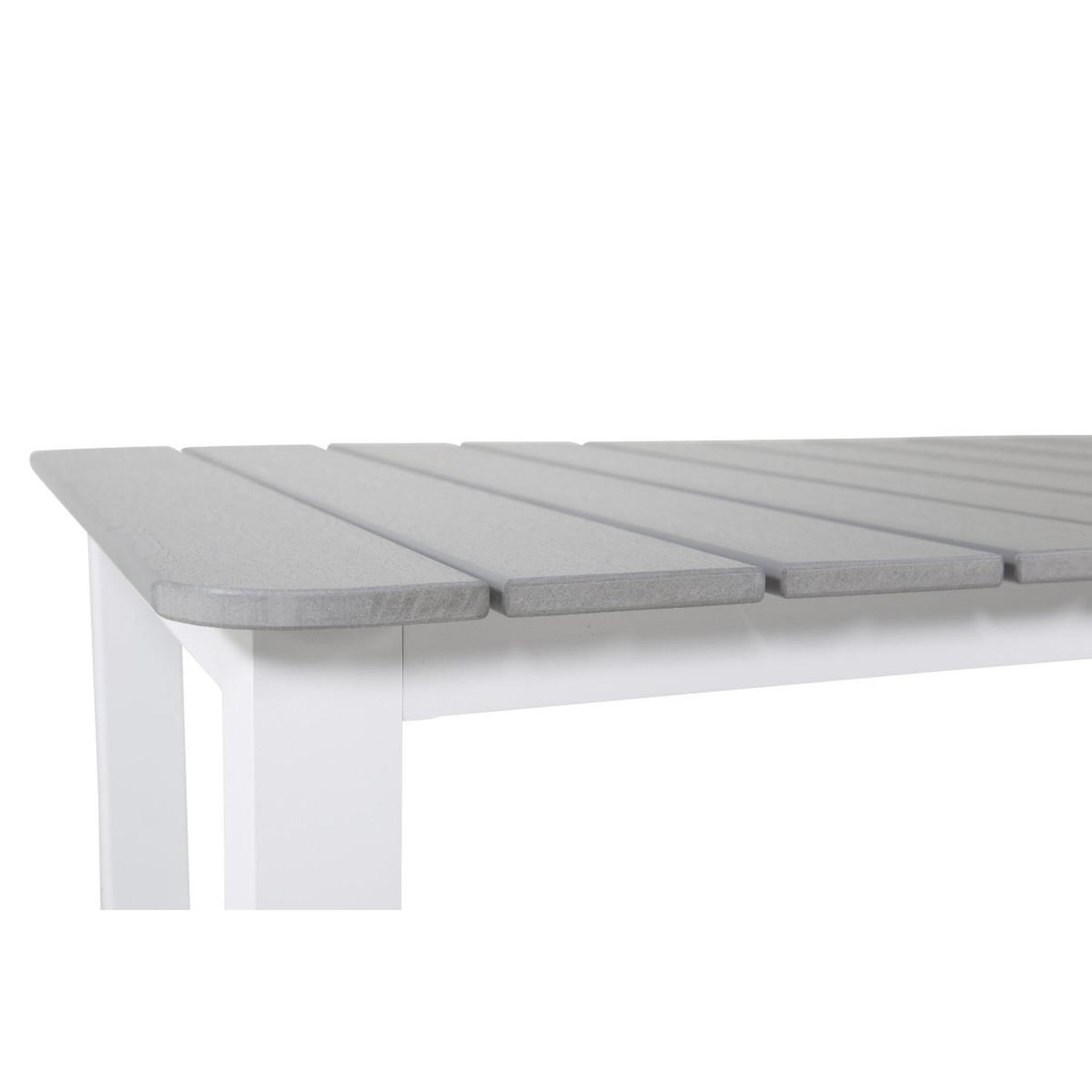Voir la diapositive 4 : Paris Prix Table basse de jardin  parma  110cm gris