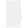 Voir la diapositive 5 : VIDAXL Tables de chevet 2 pcs Blanc Bois d'ingenierie