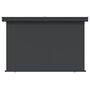 VIDAXL Auvent lateral de balcon 145x250 cm noir
