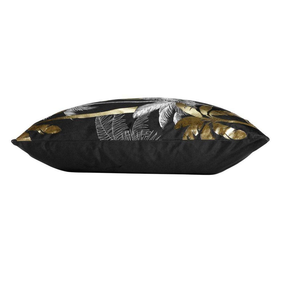 Douceur d'Intérieur Housse de coussin 60x60 velours or Feanor