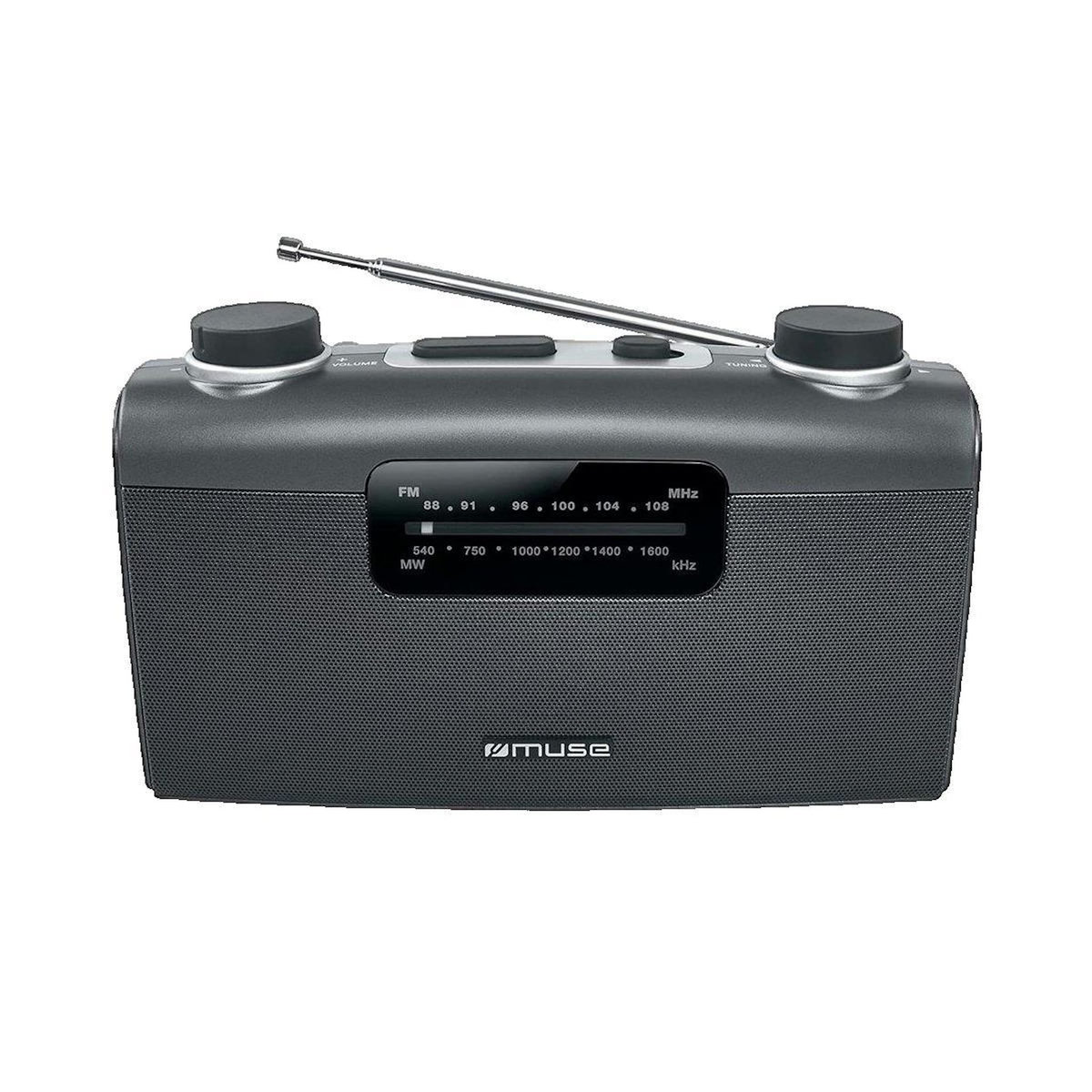 Muse Radio portable Muse M-058 R avec tuner analogique