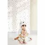 Noordwand Noordwand Papier peint Mondo baby Confetti Dots Blanc, gris et beige