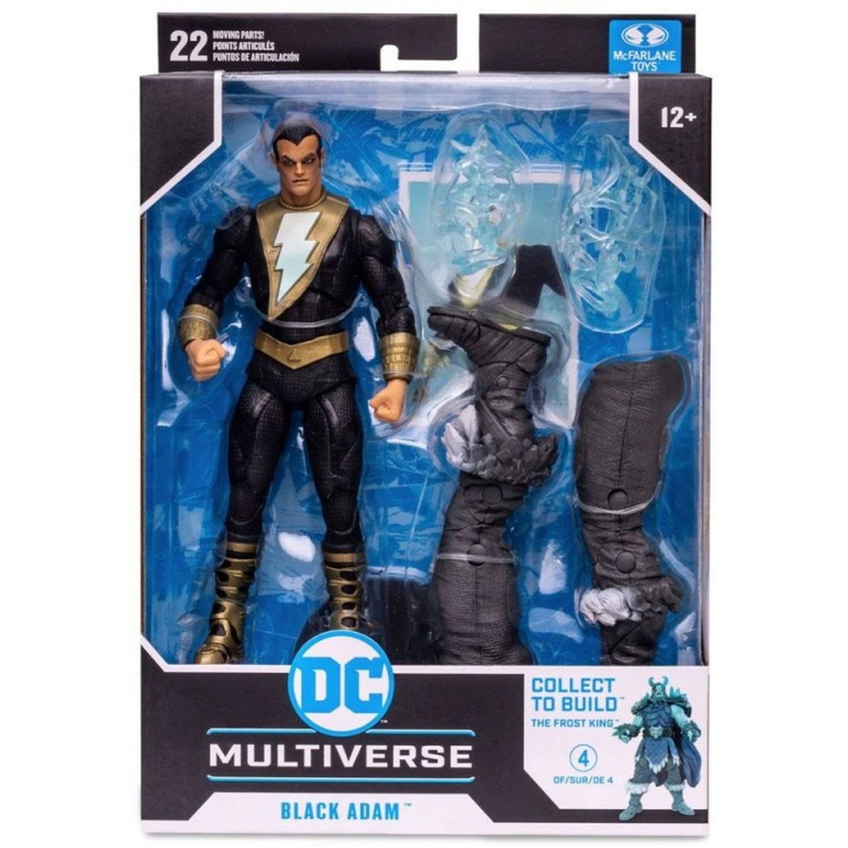 McFarlane Figurine Black Adam Justice League Endless Winter McFarlane 18cm