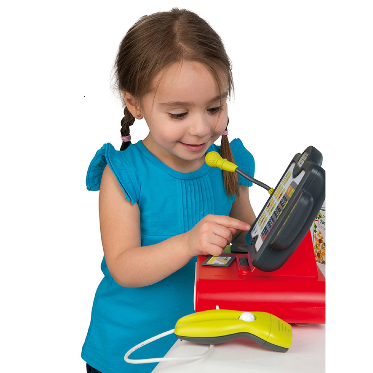 SMOBY Caisse enregistreuse électronique - jouet d'imitation