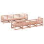 Voir la diapositive 2 : VIDAXL Salon de jardin 9 pcs bois massif sapin de douglas