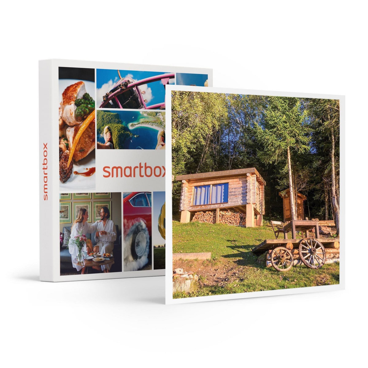 Smartbox 2 jours insolites dans une cabane en bois dans les Alpes - Coffret Cadeau Séjour