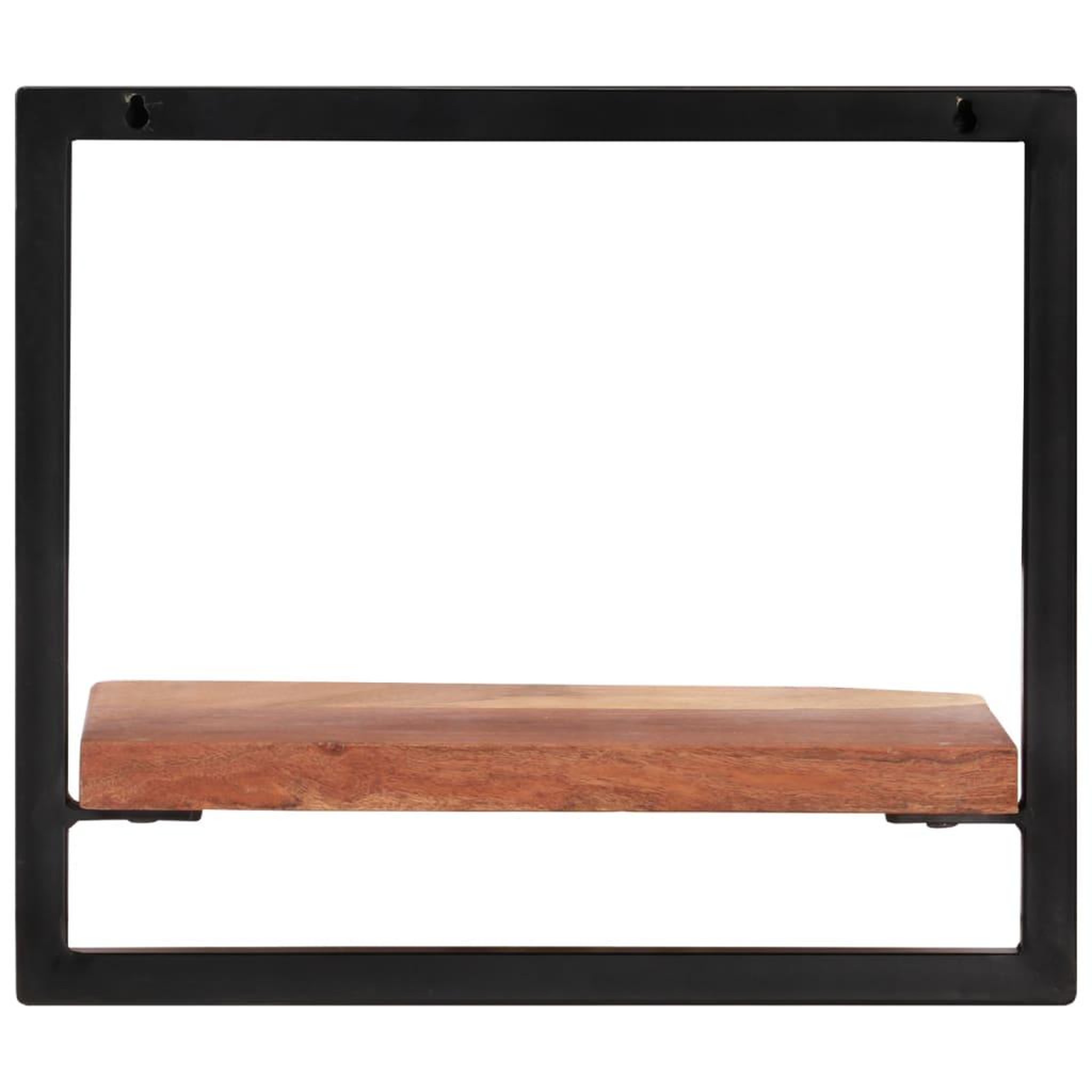 Voir la diapositive 3 : VIDAXL Etageres murales 2 pcs 40x24x35 cm Bois d'acacia et acier