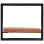 Voir la diapositive 3 : VIDAXL Etageres murales 2 pcs 40x24x35 cm Bois d'acacia et acier