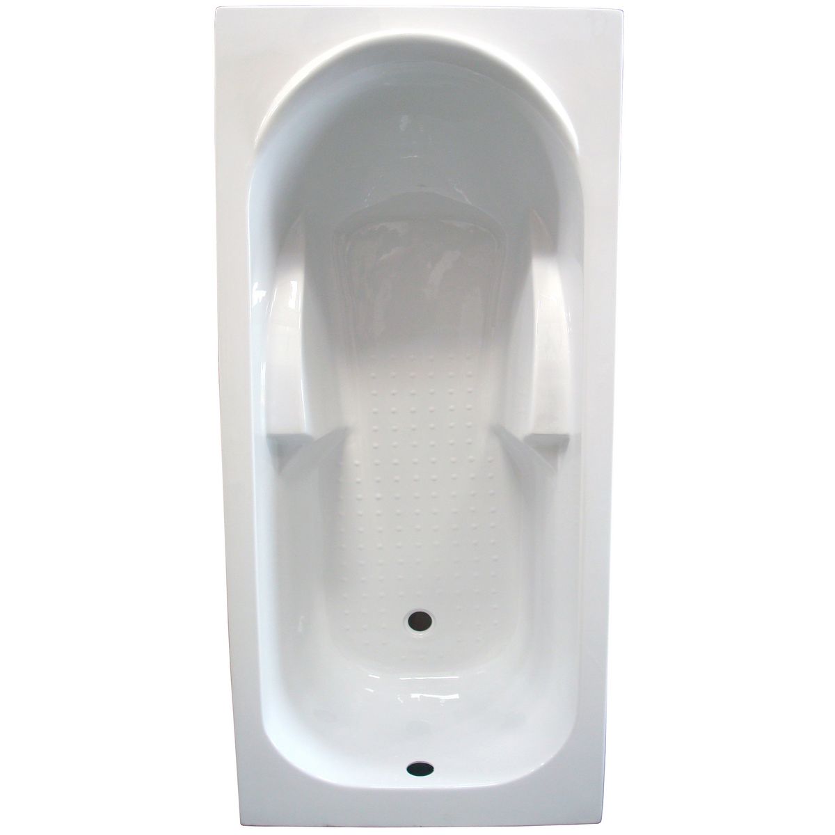 AQUA+ Baignoire acrylique rectangle Fany - 160x70